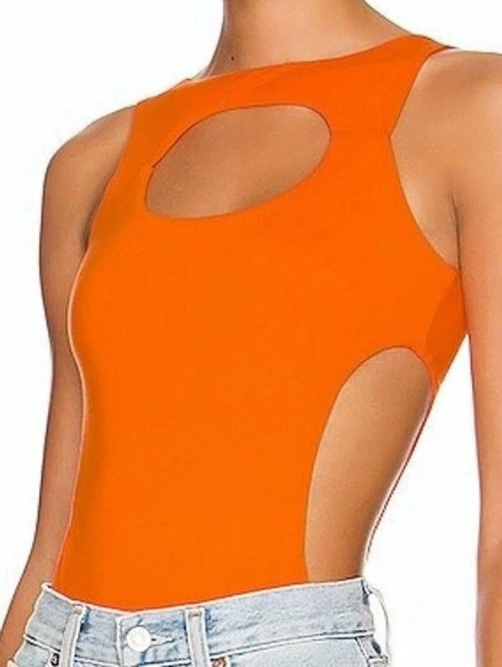 SUPERDOWN Mabelle Cut Out Bodysuit